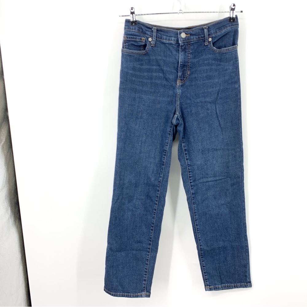 Banana Republic Women Size 28 6 Jeans Dark Wash Pants‎ Straight Leg Stretch High